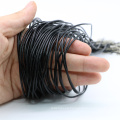 Wholesale Nickel-free Environmental Real Leather Necklace Cord for Pendants 100pcs pack ZYN0006